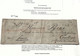 Belgique - Pre Convential Mail - Prussia Belgium - From Magdeburg Sept 1835 To Kortrijk - 36x12cm - Voyagé Par Diligence - 1830-1849 (Independent Belgium)