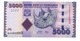 Tanzania 5000 Shillings ND 2010 P-43 UNC - Tansania