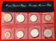 Belgium 1981 Set Of 8 Coins UNC - FDC, BU, BE & Estuches
