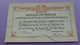 1915 VERSEMENT OR POUR LA DEFENSE NATIONALE SURCHARGE TIMBRE SEC MERCURE BANQUE DE FRANCE NICE - Autres & Non Classés