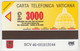 VATICAN - Milionesima Carta Vaticana, 01/98, 3.000 ₤., Tirage 24,900, Mint - Vaticano