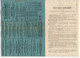 VP19.579 - 1904 - 2 Reçus De La Sté Générale Agence D'ARGENTAN Avec Pub Location De Coffres Forts / LEFROU à LA COCHERE - Banco & Caja De Ahorros