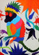 ► CPSM Guatemala Girasol Indianisches Kunsthandwerk Aus Mexico Tournesol Singe - Guatemala