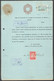 1944 Tax Fiscais PORTUGAL-MOZAMBIQUE Scriptophilie Deferimento, Deferral W/ Tax Stamps Beira Province Of Manica E Sofala - Ohne Zuordnung