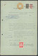 1945 Tax Fiscais PORTUGAL-MOZAMBIQUE Scriptophilie Deferimento, Deferral W/ Tax Stamps Beira Province Of Manica E Sofala - Non Classés