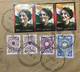 RUSSIA 2022, INDIRA GANDHI,INDIA EX PRIME MINISTER 3 STAMPS COAT OF ARM REGISTER COVER TO INDIA - Briefe U. Dokumente