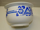 Delcampe - * ANCIEN POT DE CHAMBRE CERAMIQUE DIGOIN SARREGUEMINES FLOREAL BLEU ART DECO E - Digoin (FRA)