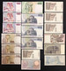 Italia Italy 26 Banconote Da 500 A100000 Lire  Biglietti Naturali  Bb/sup 575500 Lire Totali LOTTO 25877 - 10.000 Lire