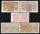 Vittorio Emanuele III° 1 Lira 21 09 1914 + 2 Lire 1917 R2 + 1920 N.c. + 1 + 2 Lire 1939 LOTTO 2625 - Italia – 1 Lira