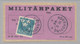 Sweden 1942, Facit # MPE V1. Parcel Post Label, See Description. - Militaires