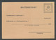 Sweden 1940, Facit # MkB 6A . For Extract Of The Electoral Register. Unused. See Description - Militärmarken