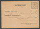 Sweden 1940, Facit # MkB 6A . For Extract Of The Electoral Register. Unused. See Description - Militaires