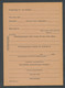 Sweden 1942, Facit # MkB 6B . For Extract Of The Electoral Register. Unused. See Description - Militärmarken