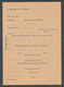 Sweden 1944, Facit # MkB 6C . For Extract Of The Electoral Register. Unused. See Description - Militaires