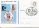 Germany Deutschland Postal Stationery - Private Card - CTO - Von Ense Design - Stamp Day, 50th Collectors Union Jubilee - Cartes Postales Privées - Oblitérées