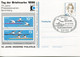 Delcampe - Germany Deutschland Postal Stationery - Private Card - CTO - Von Ense Design - Stamp Day, 50th Collectors Union Jubilee - Cartes Postales Privées - Oblitérées