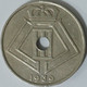 Belgium - 25 Centimes, 1939, KM# 114.1 (Legend - 'BELGIQUE - BELGIE') - 25 Centimos