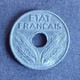 20 Centimes état Français Type 20: 1942 - 20 Centimes