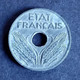 20 Centimes état Français Type 20: 1943 - 20 Centimes