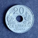 20 Centimes état Français Type 20: 1943 - 20 Centimes