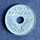 20 Centimes état Français Type 20: 1943 - 20 Centimes