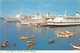 014159 "ANTILLE - CRUISE SHIPS IN HARBOUR, NASSAU , BAHAMAS - NAVI FLAVIA, FREEPORT 1"  ANIMATA, BARCHE. CART  SPED 1973 - Bahamas