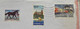 DENMARK 2001, HORSE RAILWAY,SHIP ,BUILDING,ARCHITECTURE 3 STAMPS COVER TO INDIA - Cartas & Documentos