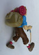 RARE FIGURINE PORTE CLES TINTIN MANQUE L'ATTACHE - AU TIBET MOULINSART - Tim & Struppi