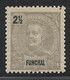 Portugal Funchal Madeira 1897 "D Carlos I" Condition MH OG #13 - Funchal