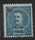 Portugal Funchal Madeira 1897 "D Carlos I" Condition MH OG #22 - Funchal