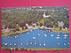 Visuel Très Peu Courant - Etats-Unis - Connecticut - Harbor On The Connecticut Shore - R/verso - Bridgeport