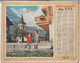 Almanach Des P.T.T. - 1962 - Matin D'été En Savoie - Chemin Fleuri à Combloux - Petit Format : 1961-70