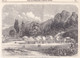 THE ILLUSTRATED LONDON NEWS  - RITAGLIO - STAMPA -CAMP OF EUROPEAN WORKING PARTY ON THE MURREE HELLES INDIA 700 - Unclassified