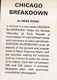 Delcampe - Tv 21/ /> Livre, Revues >  Jazz, Rock, Country >  "Chicago Breakdown  "Mike Rowe"  1973 - 1950-oggi