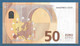 FRANCE - 50 € - UA - U012 G1 - UNC - Draghi - 50 Euro