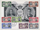 MONACO -  Grande Carte 15 Cm X 19,7 Cm - 8 Val Mariage Rainier / Grace Kelly - 19 Avril 1956 - Maximum Cards