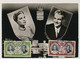 MONACO - Carte Maximum - 5 Valeurs Mariage Rainier III / Grace Kelly - 19 Avril 1956 - Cartas Máxima