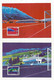 Maximum-karten Nr. 32, Ausgabe 1982, LIECHTENSTEIN, Vaduz,  Fussball-WM 1982 Spanien, ENVELOPPE DE 3 KARTEN - Cartas Máxima