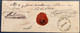 VERY RARE "CERTIFICADO CHALA" 1880 Registered Cover FLOWER H.s>Caraveli Via Huancavelica (Peru Perou 1874 Lettre Fleur - Peru