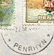 PENRHYN 2000, BLACK PEARL OYSTER,SHIP USED COVER TO INDIA - Penrhyn