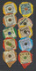 Switzerland, Coffee Cream Labels, "Oldies", Lot Of 30. - Koffiemelk-bekertjes