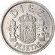 Monnaie, Espagne, 10 Pesetas, 1983 - 10 Pesetas