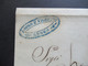 Vorphila 1850 Stempel K2 Cuneo Und Abs. Stempel Sosso E Figretti Faltbrief Mit Inhalt Nach Nizza Mit Ank. Stempel - 1. ...-1850 Vorphilatelie