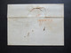 Vorphila 1850 Stempel K2 Cuneo Und Abs. Stempel Sosso E Figretti Faltbrief Mit Inhalt Nach Nizza Mit Ank. Stempel - 1. ...-1850 Vorphilatelie