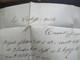 Delcampe - Vorphila 1850 Stempel K2 Cuneo Und Abs. Stempel Sosso E Figretti Faltbrief Mit Inhalt Nach Nizza Mit Ank. Stempel - ...-1850 Préphilatélie