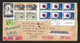 Japan 2019 Senary, Girl, Woman , Japan National Flag, Deer, Fauna, Registered Cover Ichinomiya To India(**) - Lettres & Documents