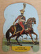 Plaque Découpée Soldats De L'empire Offerte Par Les Fromages Mère Picon. Vers 1960. N° 9. Napoléon - Plaques En Tôle (après 1960)