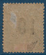 France Colonies St Pierre & Miquelon N°103A* 10c Sur 75c Variété " Chiffres Espacés " Signé Calves - Unused Stamps