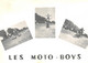 Carte Publicitaire  "  Les MOTO-BOYS  "  Les Rois De L'Acrobatie Motocycliste   -  Moto , Motards - Motorbikes