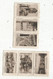 JC , Vignette, 3 Scans , 2 Bloc De 3, Vienne, CHAUVIGNY , Fête De La Renaissance Chauvinoise , 1948,  LOT DE 6 VIGNETTES - Tourisme (Vignettes)